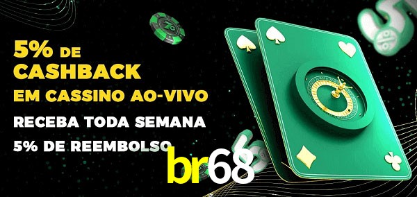 Promoções do cassino ao Vivo br68
